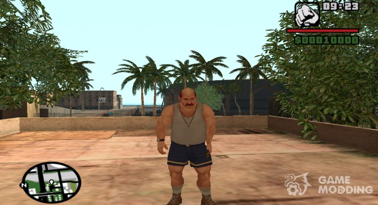 Coach from the game Bully for GTA San Andreas