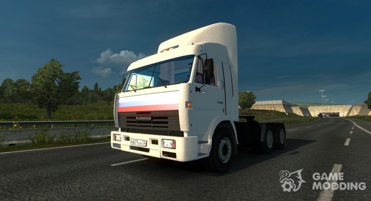 Kamaz 54115 Updated v 2.0 for Euro Truck Simulator 2