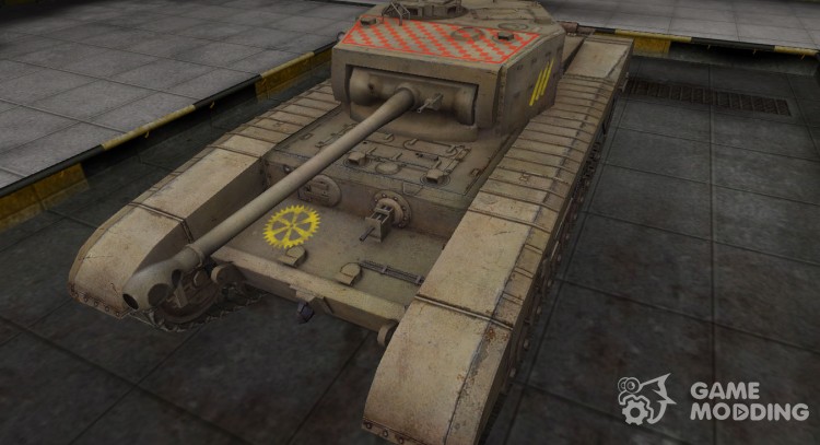 Качественные зоны пробития для Matilda Black Prince для World Of Tanks