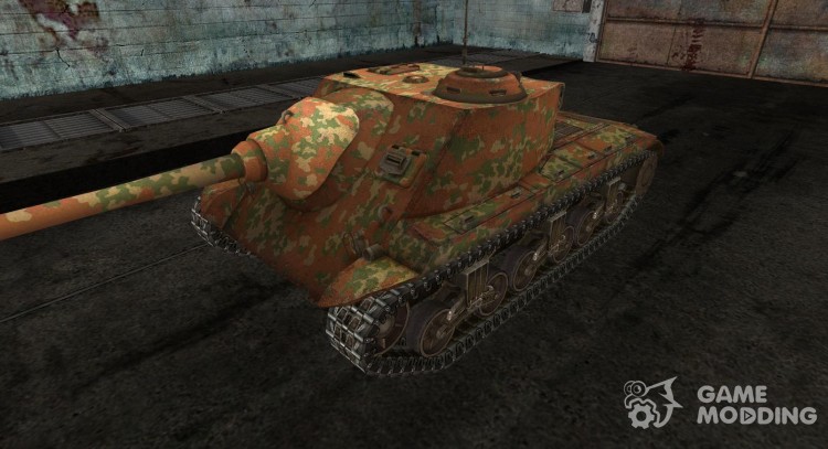 Skin for T25 AT No. 10 for World Of Tanks