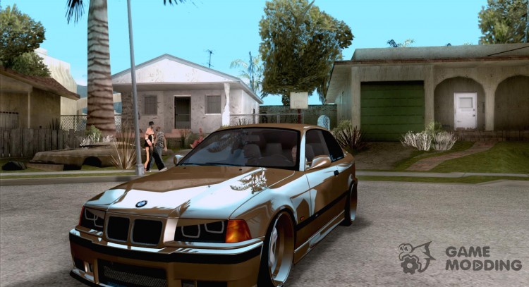 BMW M3 E36 Tuning luz para GTA San Andreas