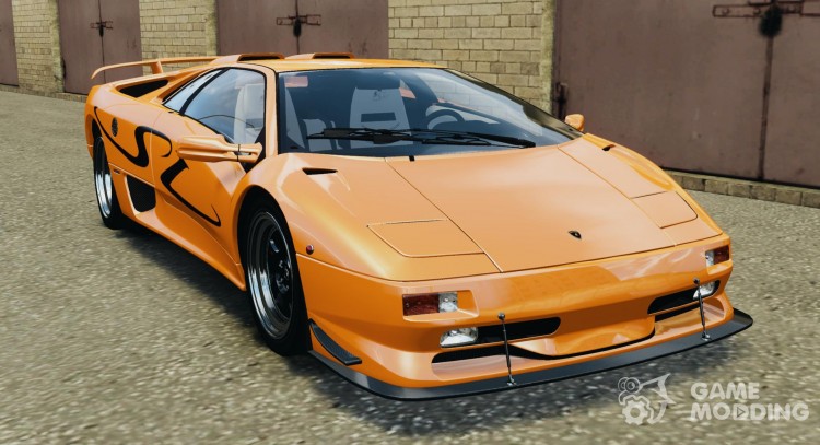 Lamborghini Diablo SV 1997 v 4.0 [EPM] for GTA 4