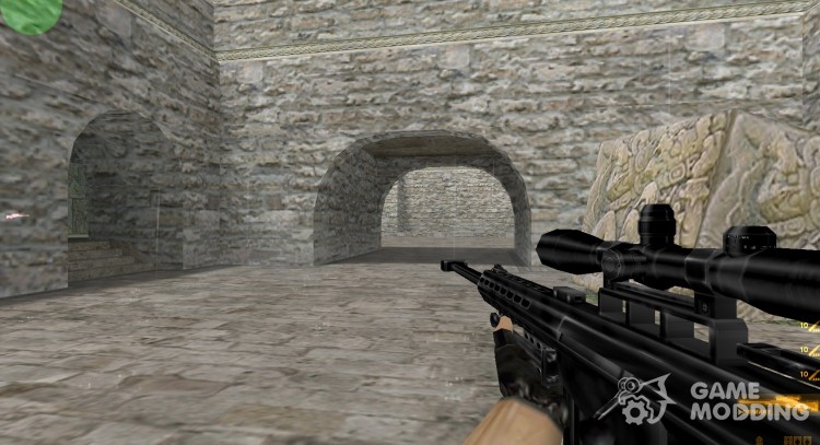ЧЕРНЫЙ БАРРЕТТ M82A1 для Counter Strike 1.6