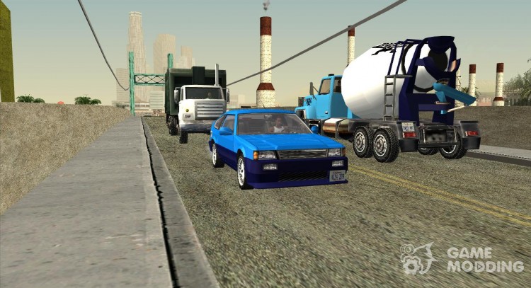 El nuevo tráfico en las carreteras de san andreas v.2   Bono para GTA San Andreas