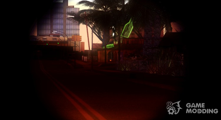El nuevo holográfico mira telescópica para GTA San Andreas