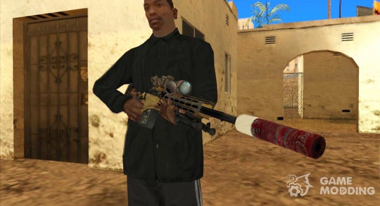 Sniper Rifle Postapokalipsis para GTA San Andreas