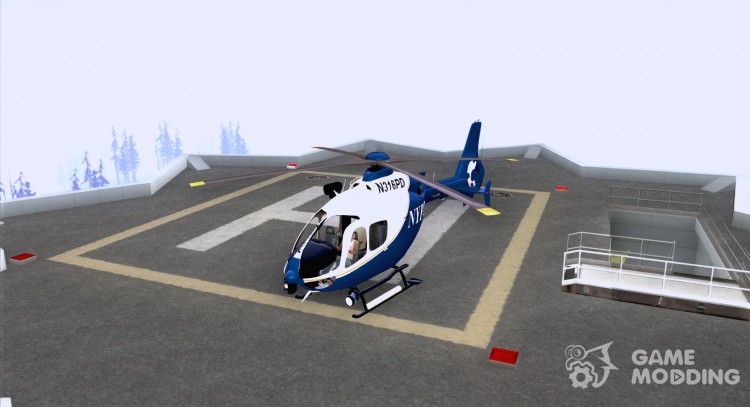 Eurocopter NYPD por SgtMartin_Riggs para GTA San Andreas