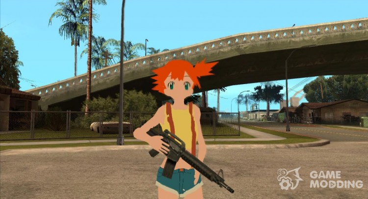 Misty from Pokemon for GTA San Andreas