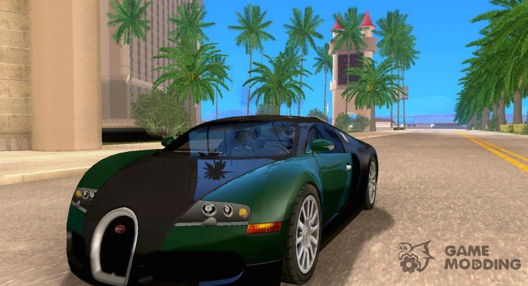 Bugatti Veyron + CLEO for GTA San Andreas