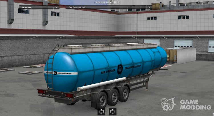 Van Opdorp Transportgroep Trailer for Euro Truck Simulator 2