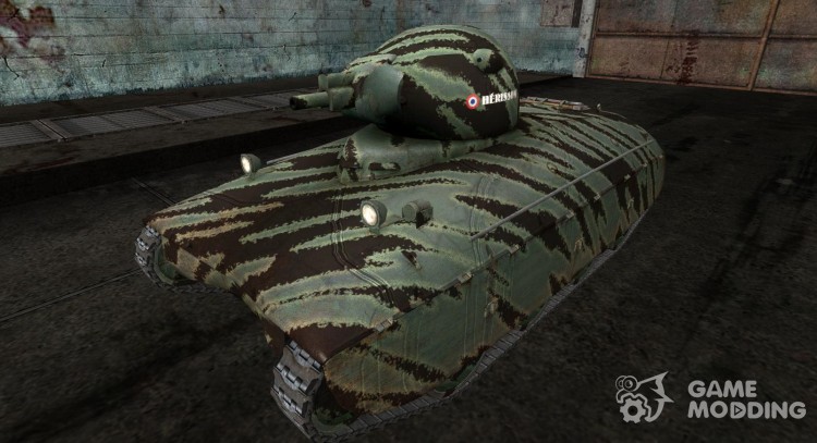 Шкурка для AMX40 от PogS #1 для World Of Tanks