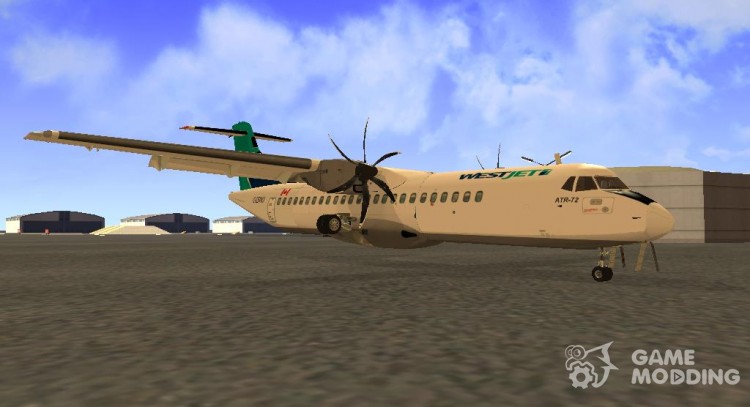 The ATR 72-500 WestJet Airlines for GTA San Andreas