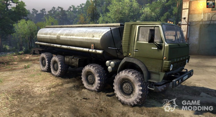 Kamaz 6350 Mustang para Spintires 2014