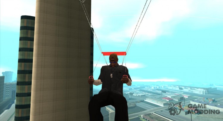 Parachute Animation Fix для GTA San Andreas