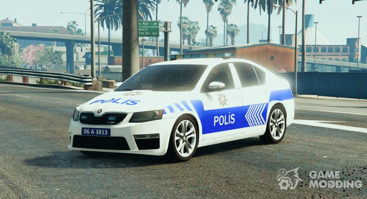 Škoda Octavia 2016 Yeni Türk Polis Arabası для GTA 5