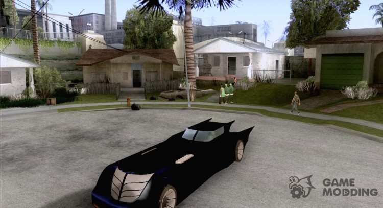Batmobile Tas v 1.5 para GTA San Andreas