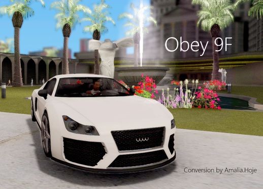 Obey 9F из GTA 5 для GTA San Andreas