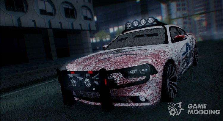 Dodge Charger SRT8 2012 Anti Zombie для GTA San Andreas