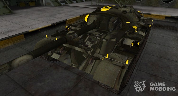 Слабые места Т-54 для World Of Tanks