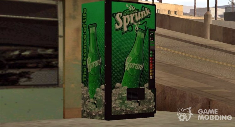 Vending Machine (Sprunk and CandyBox) para GTA San Andreas
