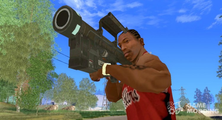 ЗРК СТИНГЕР для GTA San Andreas