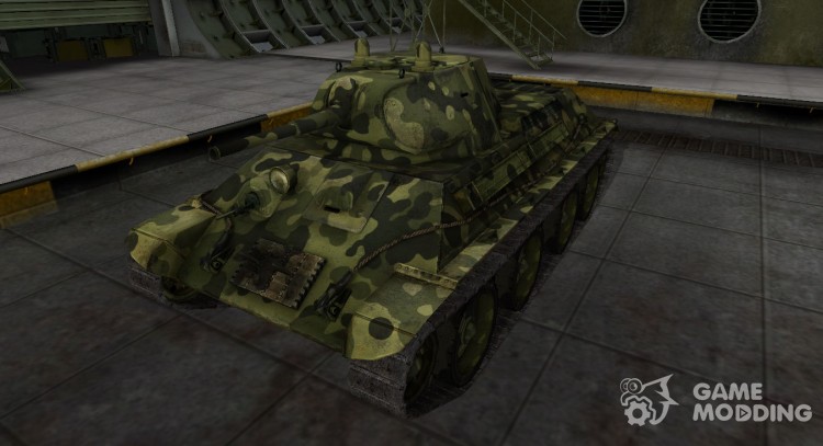Skin for a-20 with camouflage for World Of Tanks