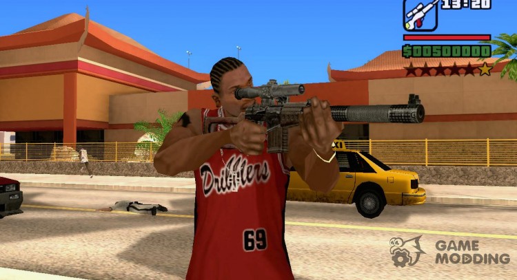 Винтовка из S.T.A.L.K.E.R для GTA San Andreas