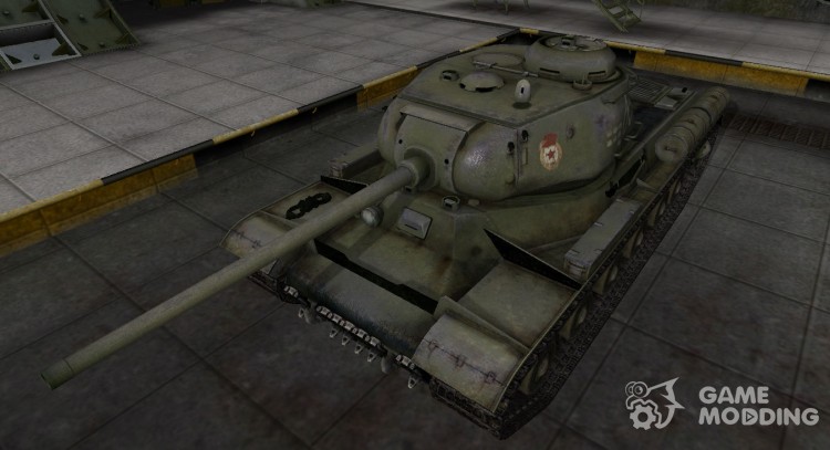 The skin with the inscription for IP for World Of Tanks