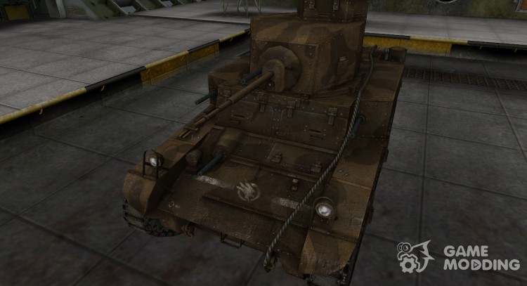 Скин в стиле C&C GDI для M3 Stuart для World Of Tanks