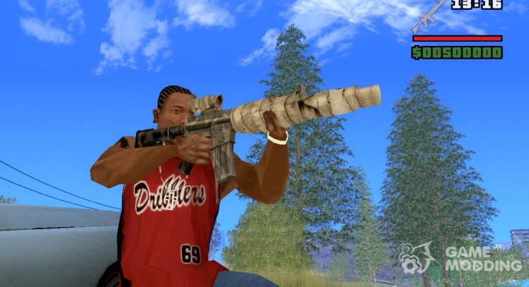 M4A1 Special by f0natGTA для GTA San Andreas