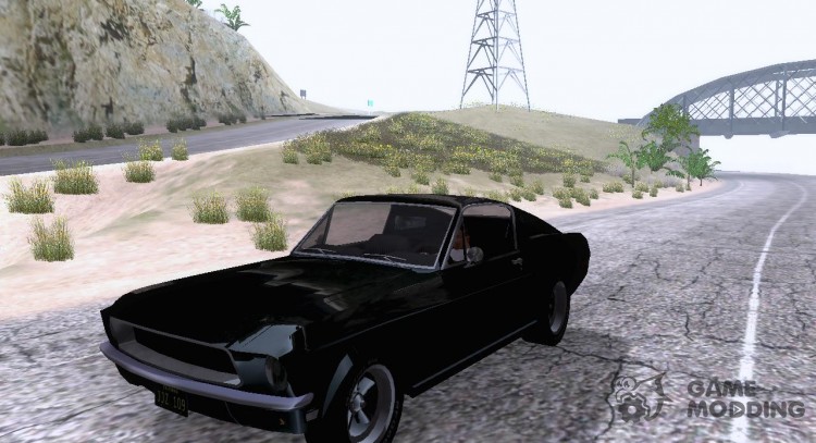 Ford Mustang Fastback De 1968 para GTA San Andreas