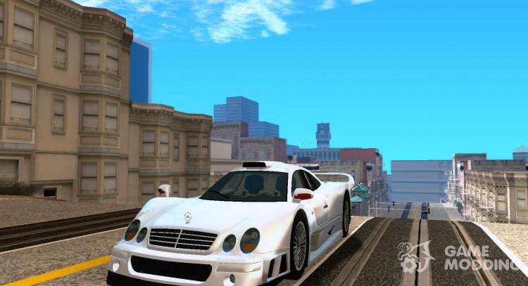 Mercedes-Benz CLK GTR road version для GTA San Andreas