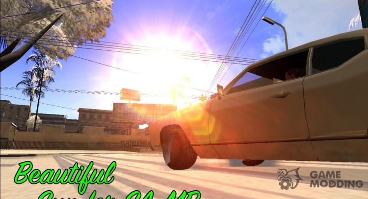 Beautiful Sun for SA-MP v4.0 for GTA San Andreas