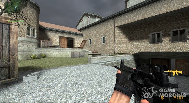 Альпийский камуфляж сток в M4 для Counter-Strike Source