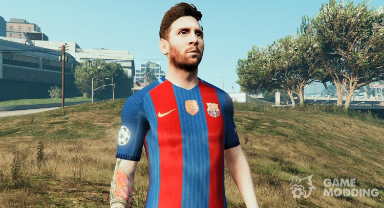 Lionel Messi для GTA 5