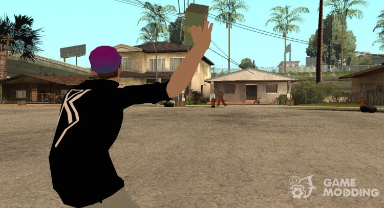 The ability to fling money for GTA San Andreas