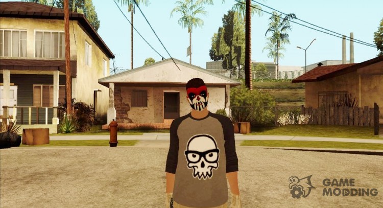 Парень в гримме HD из GTA Online для GTA San Andreas