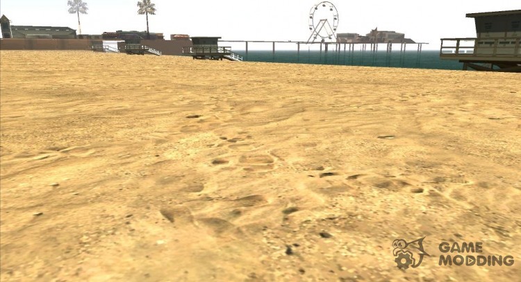 Оригинальный Пляж из GTA V для GTA San Andreas