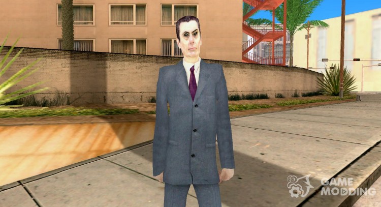 G-man de Half-Life 2 para GTA San Andreas