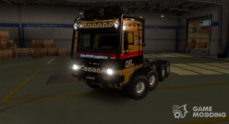 DAF de la correa eslabonada para Euro Truck Simulator 2