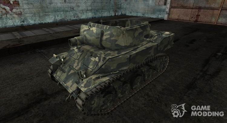 La piel para el M8A1 para World Of Tanks
