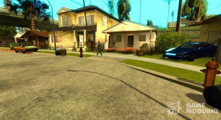 Coche nuevo en Grove Street para GTA San Andreas