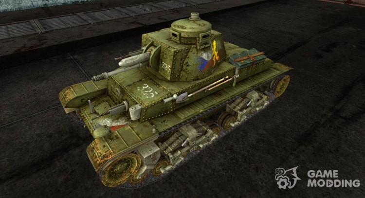 Skin to Panzer 35 (t) for World Of Tanks