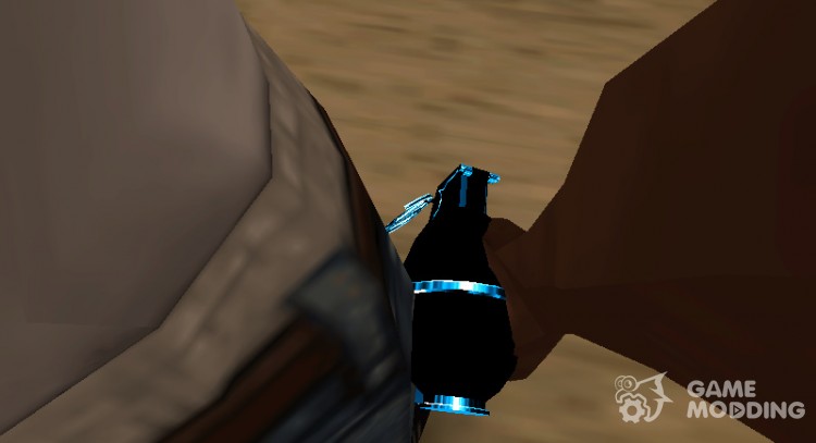 Grenades Fulmicotone for GTA San Andreas