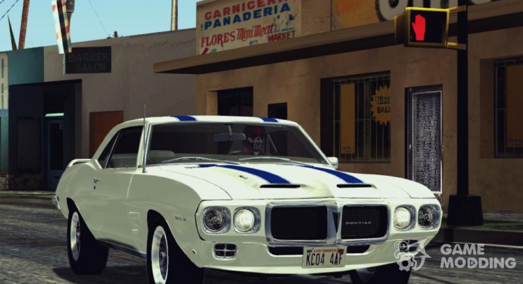 1969 Pontiac Firebird Trans Am Coupe (2337) para GTA San Andreas