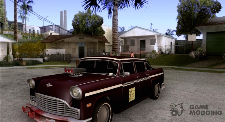 Taxista diablo HD para GTA San Andreas