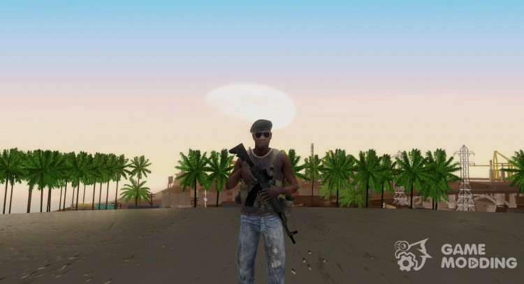 CoD MW3 Africa Militia v1 para GTA San Andreas