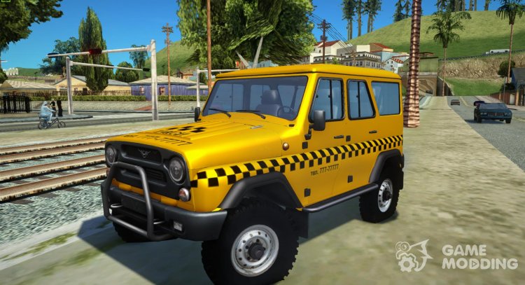 El uaz Hunter Taxi para GTA San Andreas