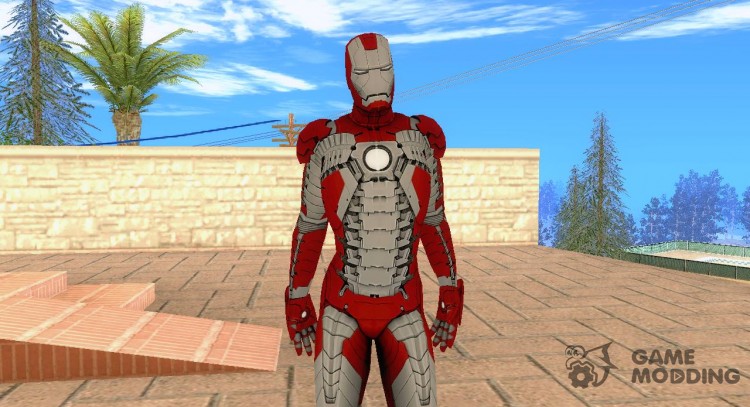 Iron man Mark V para GTA San Andreas