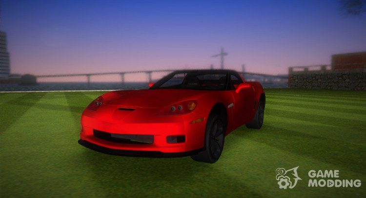 Chevrolet Corvette Grand Sport 2010 TT Black Revel для GTA Vice City